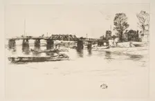 Fulham (Chelsea), 20th century. Creator: James Abbott McNeill Whistler