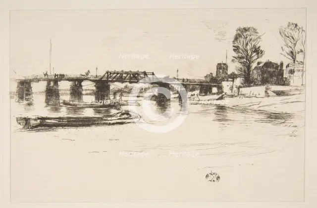 Fulham (Chelsea), 20th century. Creator: James Abbott McNeill Whistler.