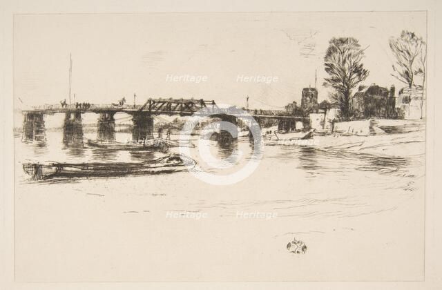 Fulham (Chelsea), 20th century. Creator: James Abbott McNeill Whistler.