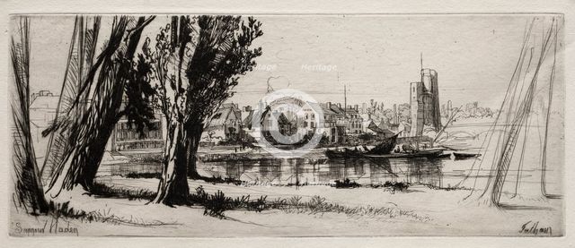 Fulham. Creator: Francis Seymour Haden (British, 1818-1910).