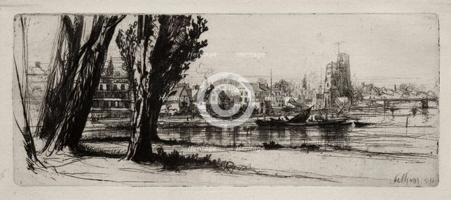 Fulham. Creator: Francis Seymour Haden (British, 1818-1910).