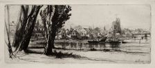 Fulham. Creator: Francis Seymour Haden (British, 1818-1910)