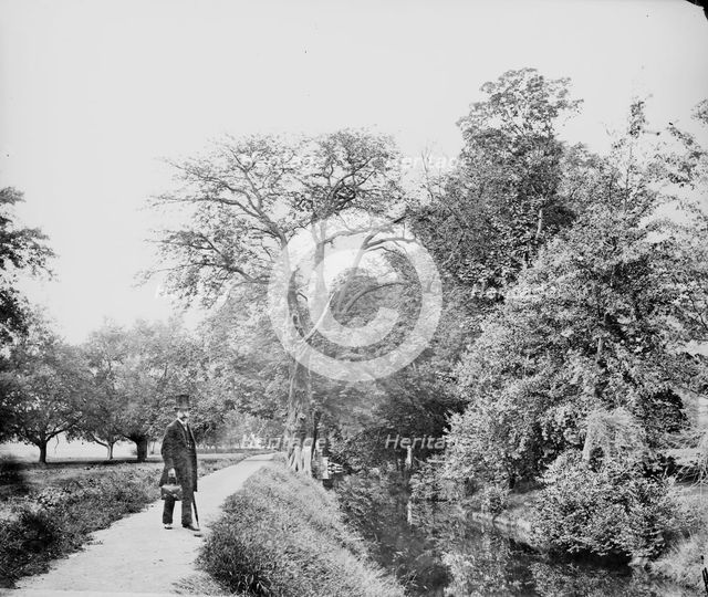 Fulham Palace, Fulham, Greater London, c1860-c1922. Artist: Henry Taunt