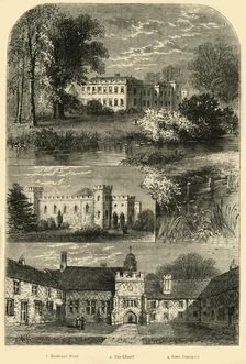 Fulham Palace in 1798 (c1878). Creator: Unknown