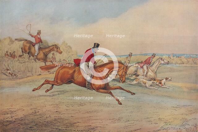 Full Cry, c1820. Artist: Henry Thomas Alken