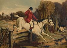 Full Cry" - Tom Clarke, Huntsman of the Old Berkshire c1879. Creator: Unknown