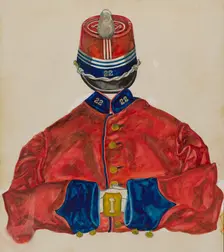 Full Dress Uniform, c. 1936. Creator: Bernard Krieger