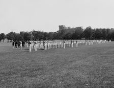 Full dress parade inspection, West Point, N.Y., c.between 1910 and 1920. Creator: Unknown