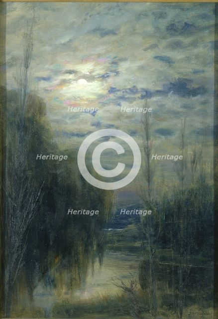 Full Moon, Limache, Chile, late 19th-early 20th century. Creator: Alfredo Helsby.