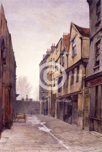 Fulwood Place, Holborn, London, 1881. Artist: John Crowther