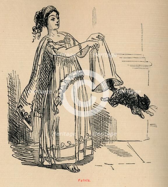 'Fulvia', 1852. Artist: John Leech.