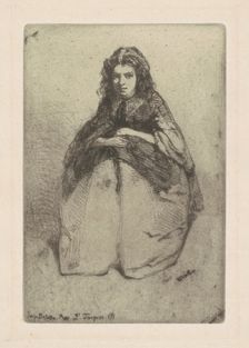 Fumette, 1858. Creator: James Abbott McNeill Whistler