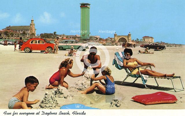 'Fun for Everyone at Daytona Beach, Florida', USA, 1966. Artist: Unknown