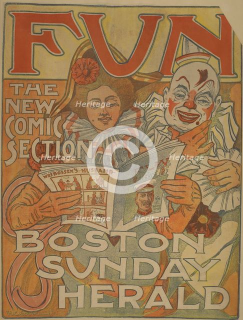 Fun the new comic section. Boston Sunday herald, c1893 - 1897. Creator: Unknown.