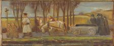 Funeral, 1910-1930. Creator: Milan Thomka Mitrovsky
