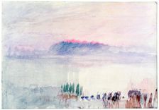 Funeral at Lausanne 1841. Artist: JMW Turner