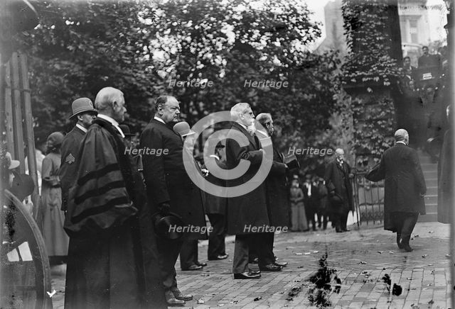 Funeral At New York Avenue Presbyterian Church, 1911. Creator: Harris & Ewing.