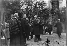 Funeral At New York Avenue Presbyterian Church, 1911. Creator: Harris & Ewing