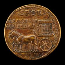 Funeral Car [reverse]. Creator: Giovanni da Cavino