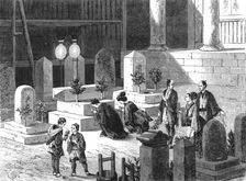 Funeral Ceremonies; A European Sojourn in Japan 1875. Creator: Unknown
