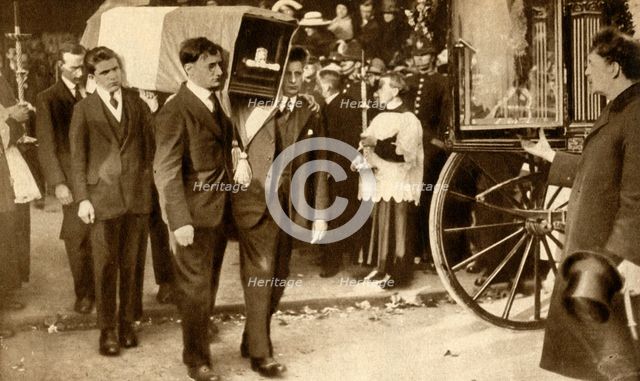 Funeral of Terence MacSwiney, Cork, Ireland, 31 October 1920, (1933).  Creator: Unknown.
