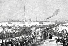 Funeral of the Grand Duchess Marie Nicolaievna at St. Petersburg, 1876. Creator: Unknown