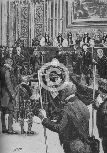 'Funeral of the Prince Consort', c1890. Artist: Henry Marriott Paget.