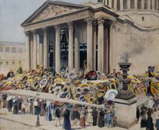 Funeral of Victor Hugo, May 31 and June 1, 1885, 06–1885. Creator: Jean Paul Sinibaldi