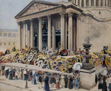 Funeral of Victor Hugo, May 31 and June 1, 1885, 06–1885. Creator: Jean Paul Sinibaldi