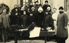 Funeral of Walter Leman, 1922-1926. Creator: Unknown