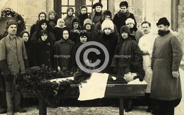 Funeral of Walter Leman, 1922-1926. Creator: Unknown.