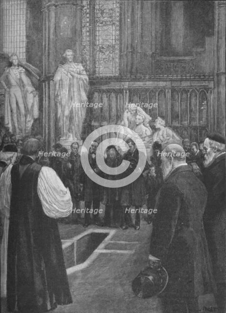 Funeral of William Ewart Gladstone in Westminster Abbey, London, 1898 (1906). Artist: Unknown.