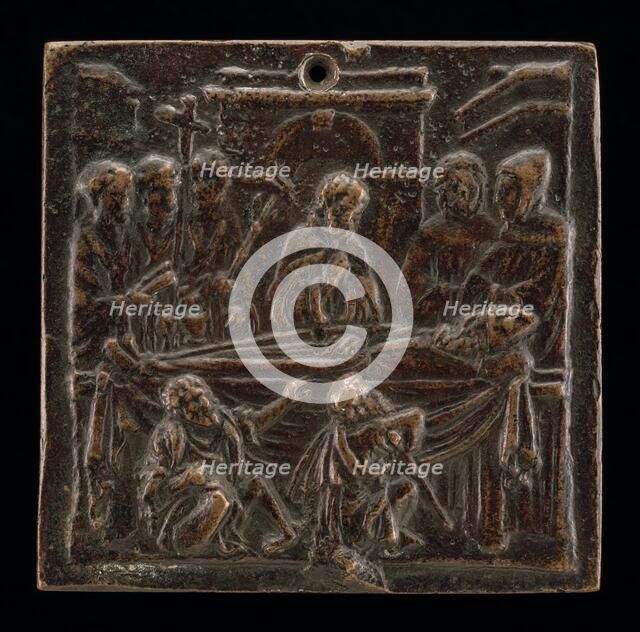 Funeral of a Bishop, 15th century. Creator: Unknown.