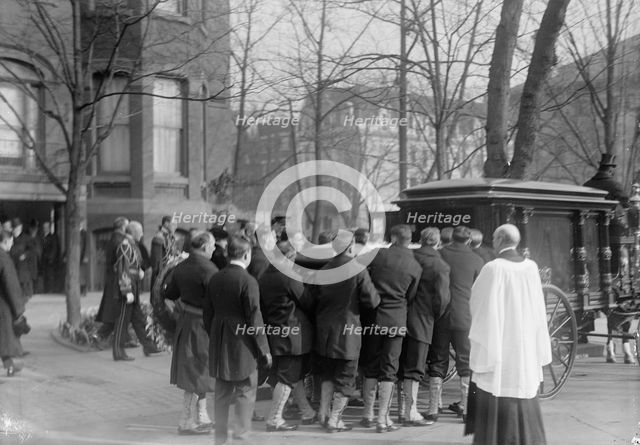 Funeral of Admiral George Dewey, U.S.N., 1917. Creator: Harris & Ewing.