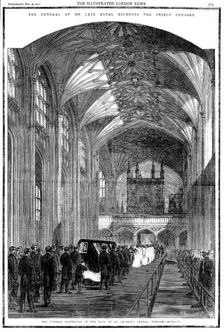 Funeral of Albert (1819-1861), Prince Consort of Queen Victoria, 1861