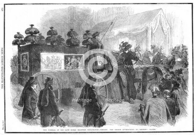 Funeral of Albert, Prince Consort, 1861. Artist: Unknown
