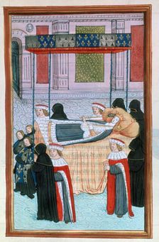 Funeral of Anne of Britanny, Paris, 1514, (16th century)