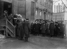 Funeral of Augustus Peabody Gardner, 1918. Creator: Harris & Ewing