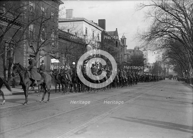 Funeral of Augustus Peabody Gardner, 1918. Creator: Harris & Ewing.