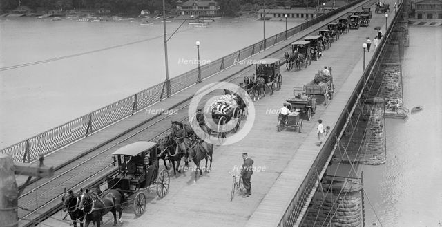 Funeral of Captain Charles T. Boyd, 10th Cavalry, U.S.A..., 1916. Creator: Harris & Ewing.