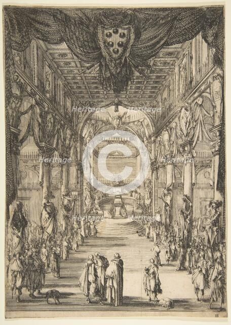 Funeral of Francesco de' Medici, 1634. Creator: Stefano della Bella.
