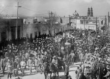 Funeral of Gen. Ganzalez [i.e., Gonzalez], 1914. Creator: Bain News Service