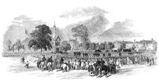 Funeral of His Royal Highness the Duke of Cambridge - the Procession at Kew, 1850. Creator: Smyth