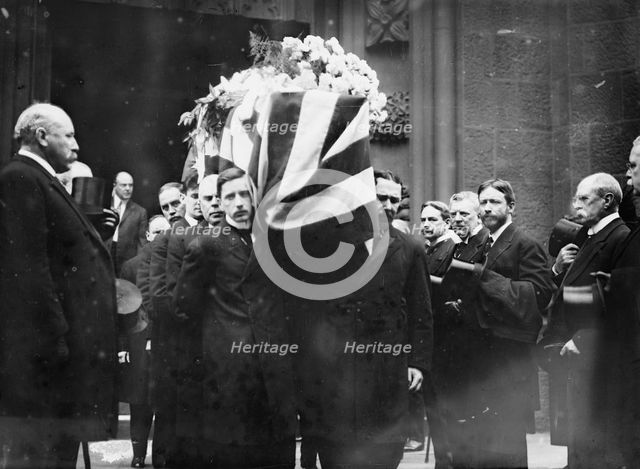 Funeral of J.L. Griffiths, 1914. Creator: Bain News Service.
