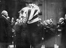 Funeral of J.L. Griffiths, 1914. Creator: Bain News Service