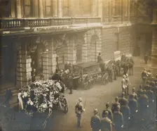 Funeral of Lord Leighton, PRA, February 1896. Creator: Symmons & Thiele