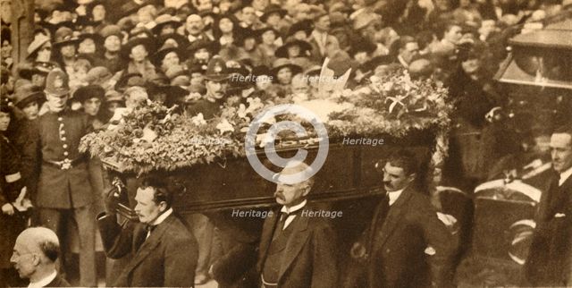 Funeral of Marie Lloyd, Hampstead, London, 12 October 1922, (1933).  Creator: Unknown.