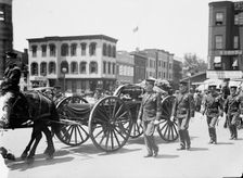 Funeral of P. Ezequial [sic], E.E. And M.P. from Venezuela, 1914. Creator: Harris & Ewing