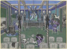 Funeral Parlor, 1895-1920, c. 1947. Creator: Perkins Harnly