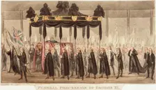 Funeral Procession of George III 1820. Creator: Unknown